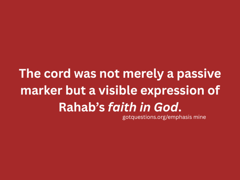 Rahab, part 2
