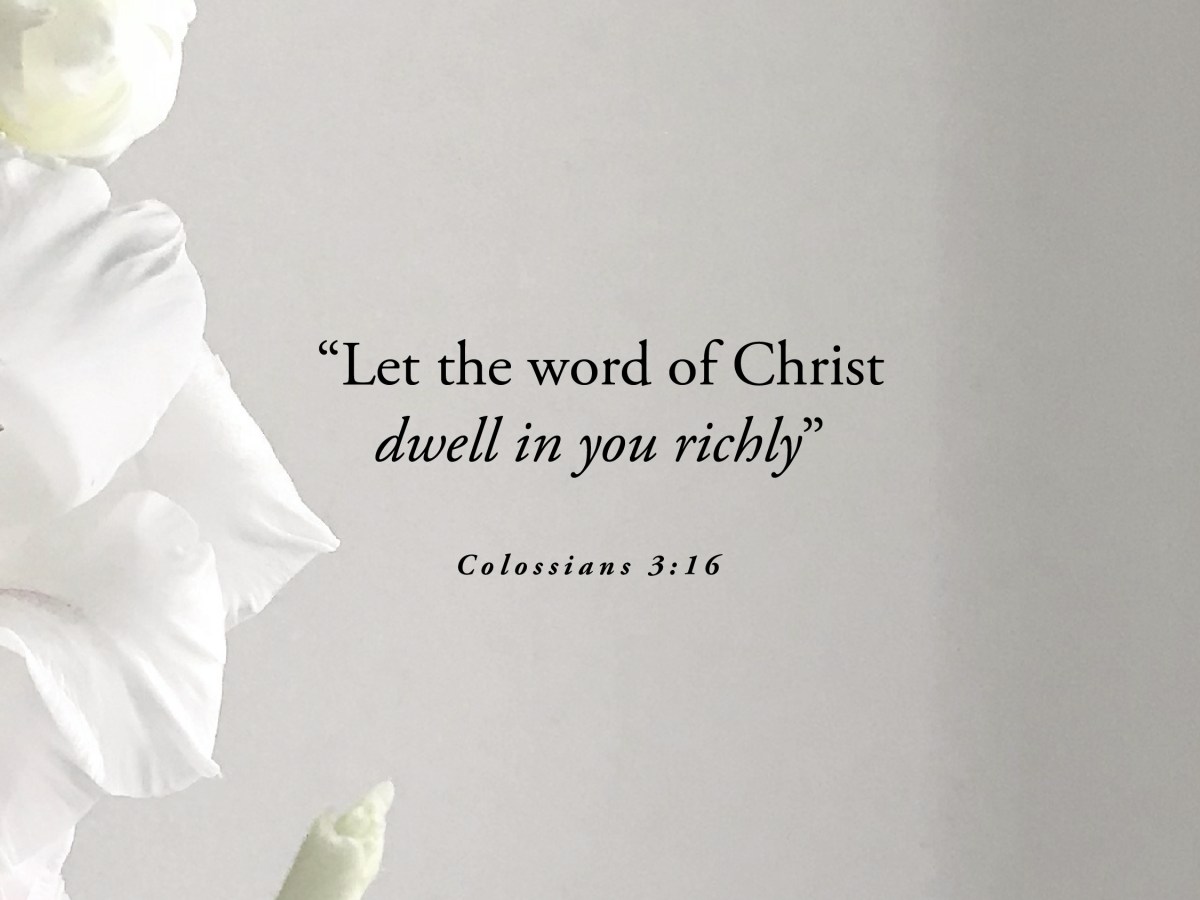 Letting the Word Get into&nbsp;Us