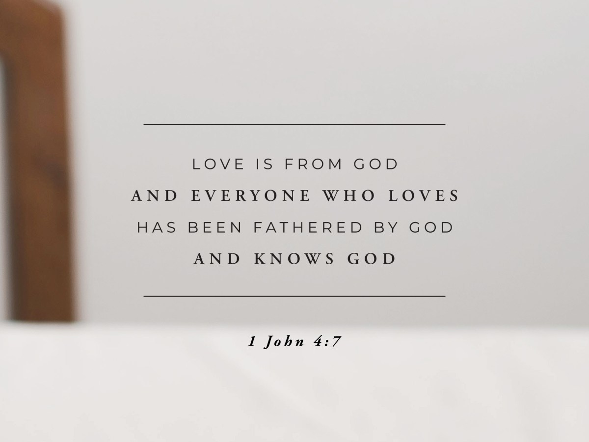Why Love One&nbsp;Another?